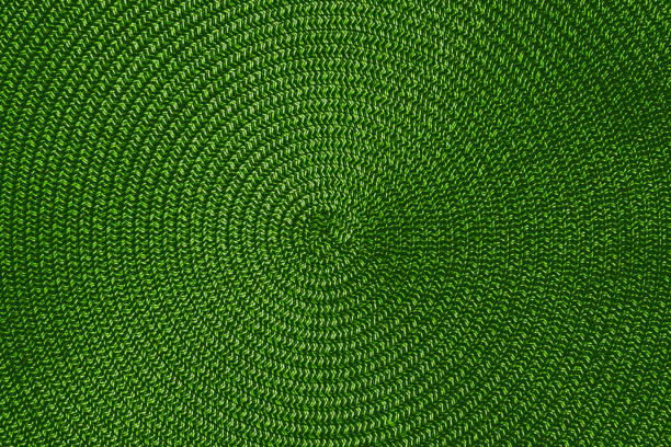 istock Green wicker background. Copy space. Close-up. 1470780567