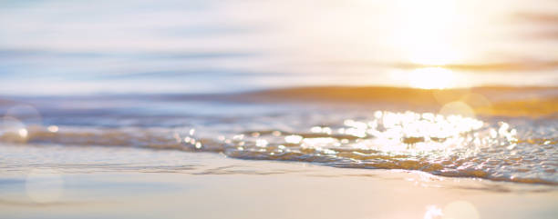istock Abstract summer vacation background. Bokeh sunset light on summer sea beach 1470783931