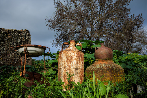 Old abandoned belongings in Portugal.
