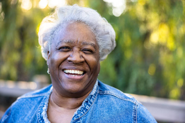 istock Senior Black Woman Portrait 1470786415