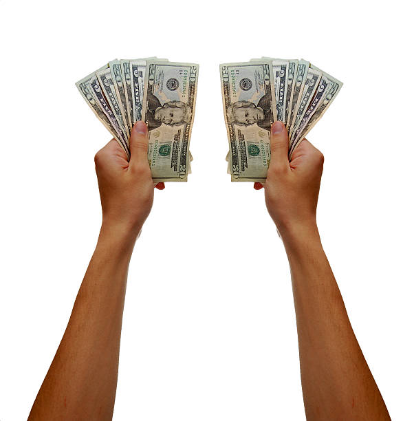 istock Hand holding cash 147079045