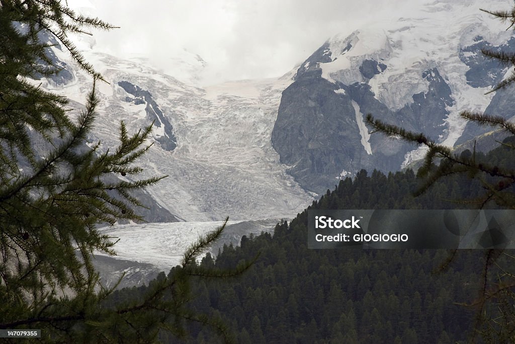 montagne innevate italiane alpi - Foto de stock de Ajardinado royalty-free