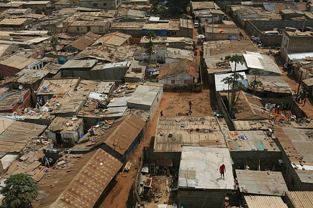 istock Roofs of poverty 147079448