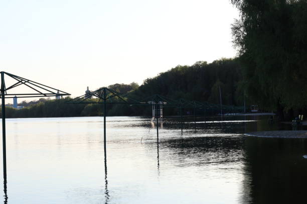 istock The consequences of flooding in the park 1470796429