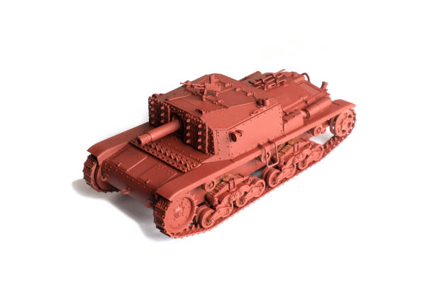 istock Scale model of old vehicle 1470800447