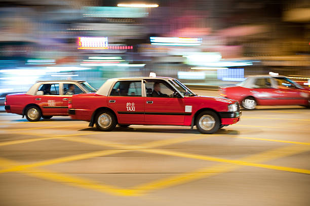 istock Taxis in motion 147080386