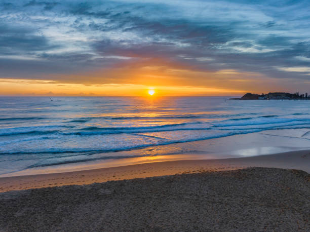 istock High cloud and sun rising on the horizon at the seaside 1470809619