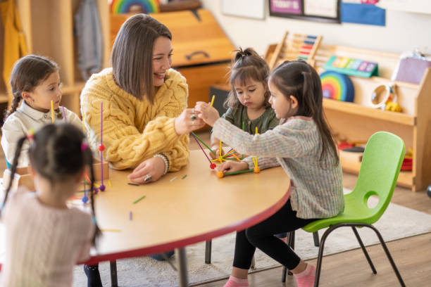 istock Kindergarten Students with Their Teacher 1470810745