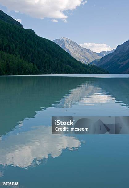 Lago Kucherlinskoe Altai Mountains N 2 - Fotografie stock e altre immagini di Acqua - Acqua, Albero, Ambientazione esterna