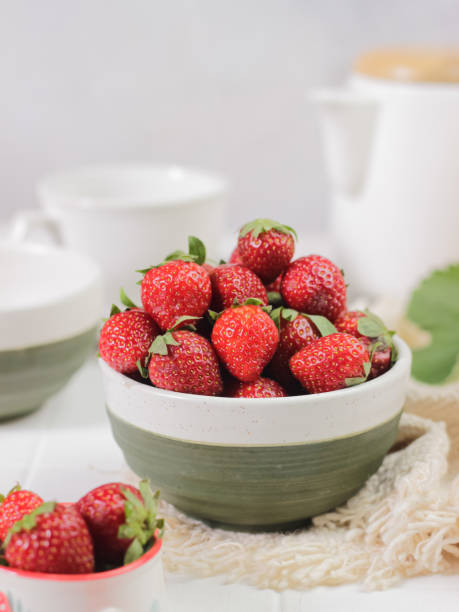 istock Fresh strawberry fruits 1470819134
