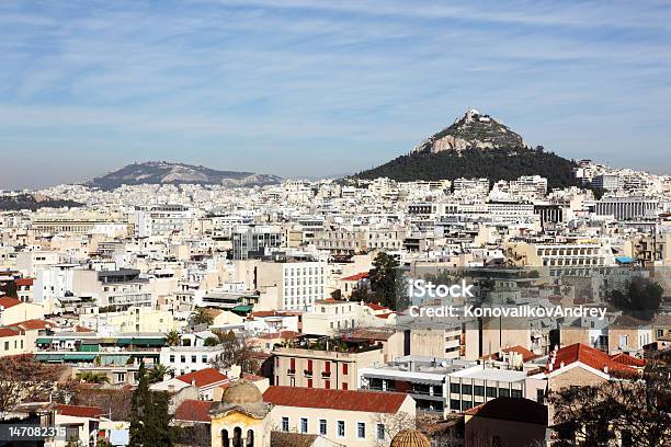 Greece View On Athenes Stock Photo - Download Image Now - Architecture, Arranging, Athens - Greece