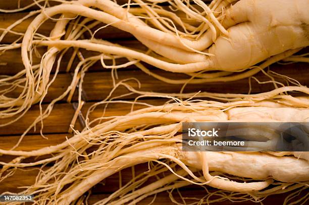 Ginseng Roots Stock Photo - Download Image Now - Ginseng, Root, Dried Food