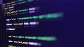Computer Code Scrolling 4K Stock Video - Download Video Clip Now ...