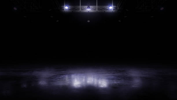 istock Beautiful background. Flashes on dark background. Dark background. Ice 1470835960