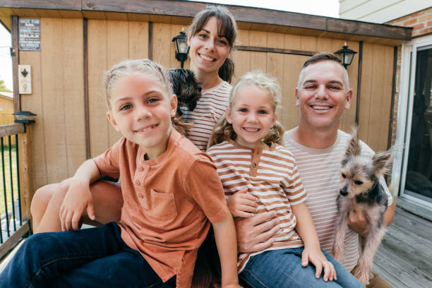 istock Happy family portrait 1470836289