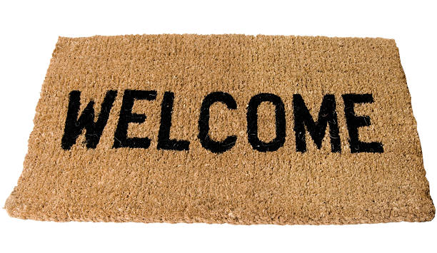 istock Outdoor welcome Door Mat 147083729