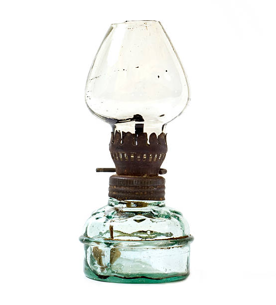 旧オイルランプ - hurricane lamp ストックフォトと画像