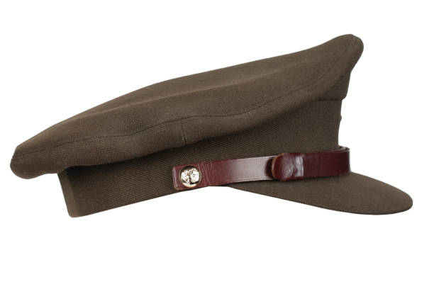 British Army ww1 - ww2 era peaked cap (peaked hat, service cap, barracks cover or combination cap)