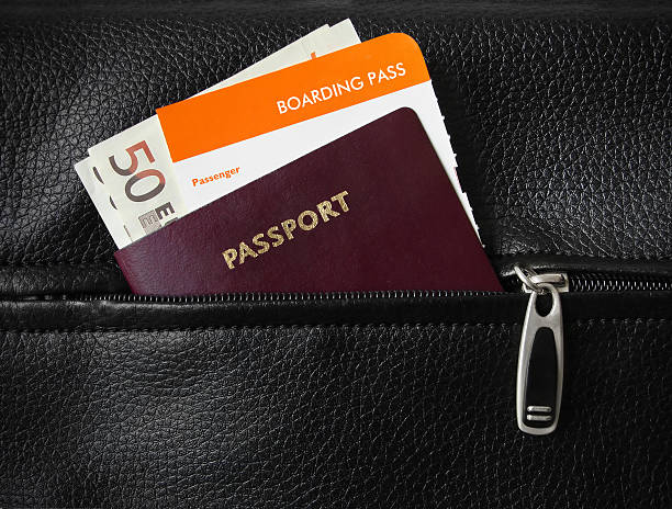 istock Boarding pass, passport and cash 147085247