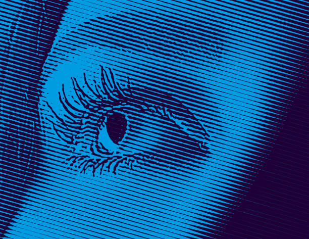 istock Close up of beautiful female eye 1470853803