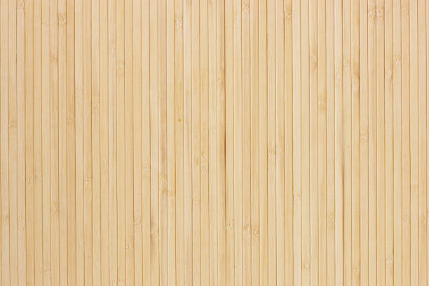 istock Background of fine strip bamboo texture 147085383