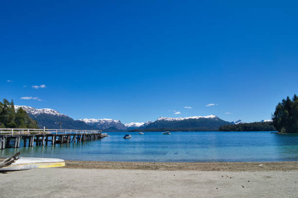 istock Panoramic view of Villa La Angostura's dock 1470855539