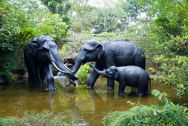 istock Elephant Family 147085623