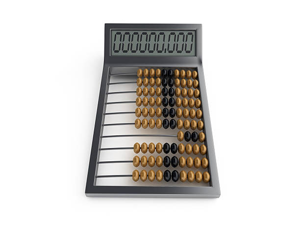 upgraded abacus stock photo