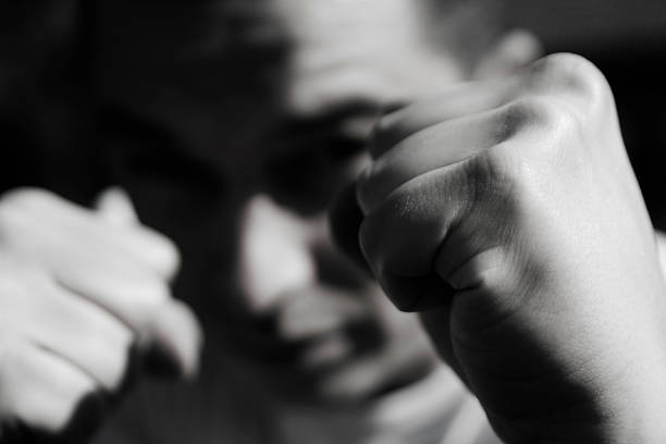 istock Clenched fists, ready to street fight 147085997