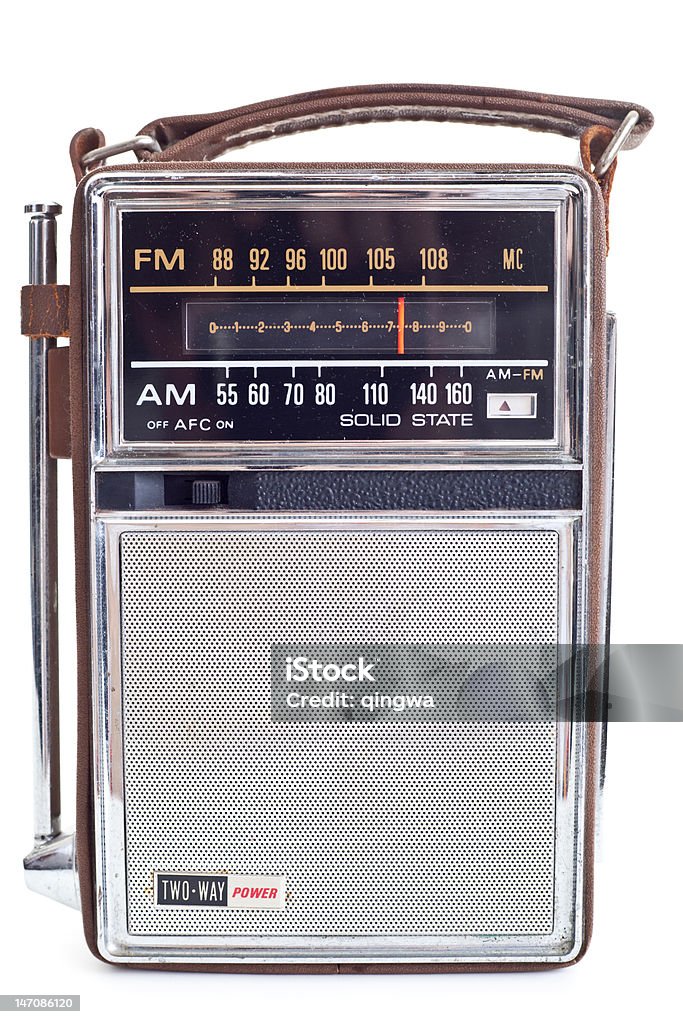 rigiditate decalaj Nepotrivit  Xxxl Vintage Portable Transistor Radio Isolated On White Background Stock  Photo - Download Image Now - iStock