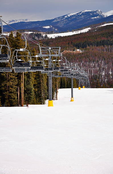 istock Ski Lift in Colorado 147086153