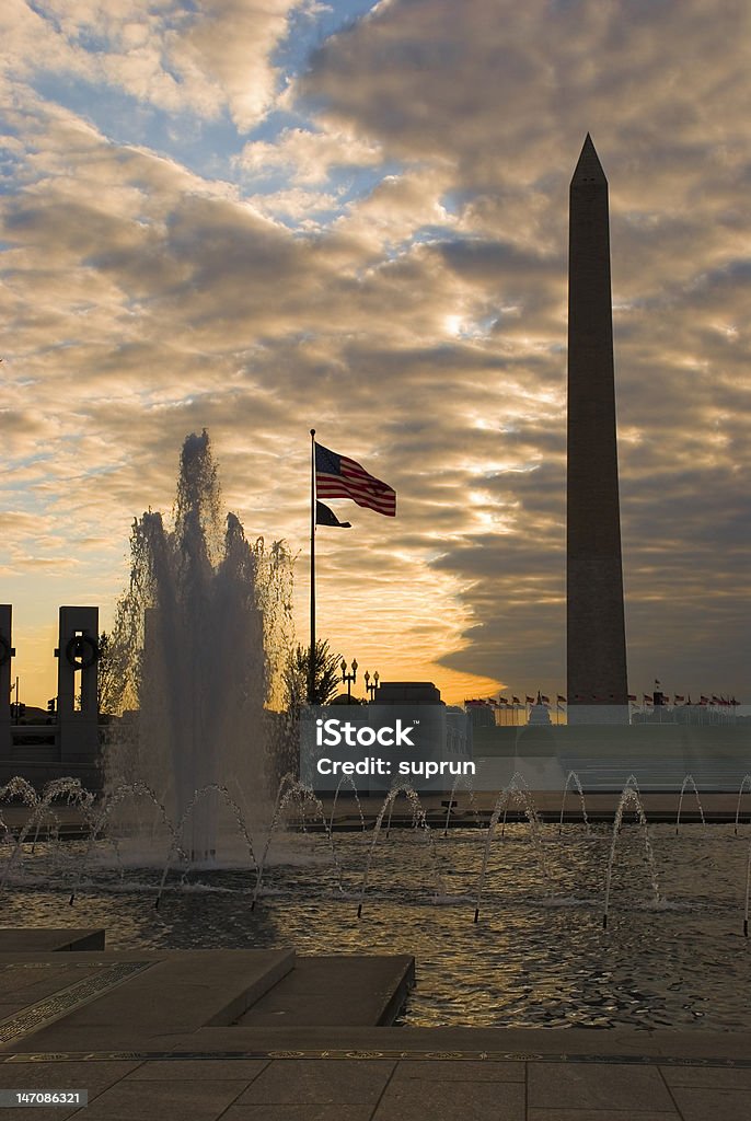 Nascer do sol em Washington, DC - Royalty-free América do Norte Foto de stock