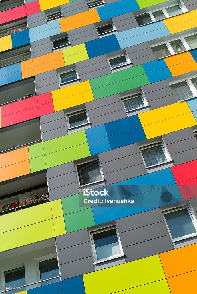 Architektur in Farbe - Lizenzfrei Architektur Stock-Foto