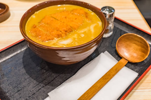 Curry Noodle Soup with Tonkatsu
