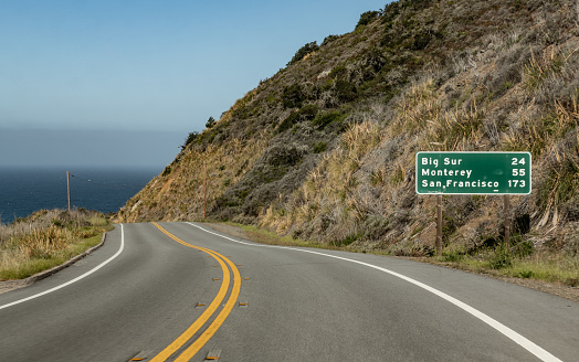 Pacific Coast Highway in California, USA