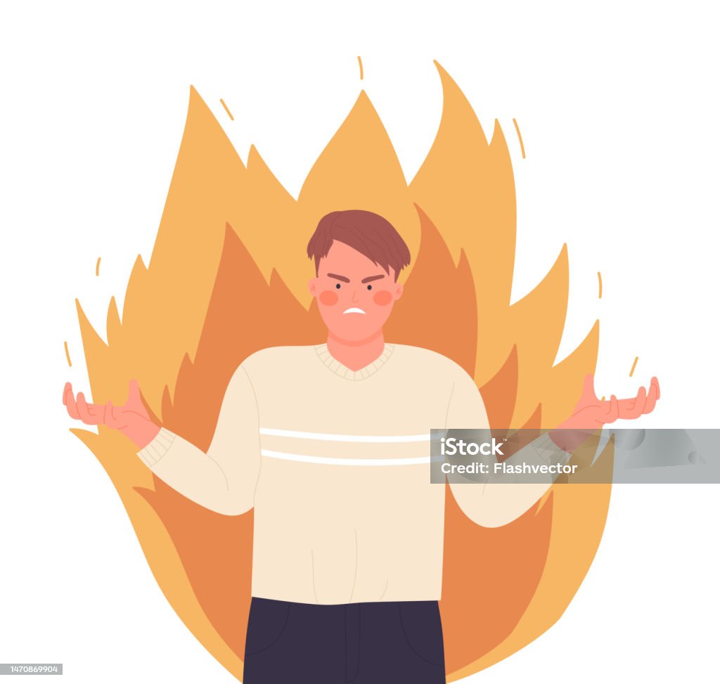 Agressive Picture Examples People Aggressive Behavior Stock Illustration - Download Image Now ...