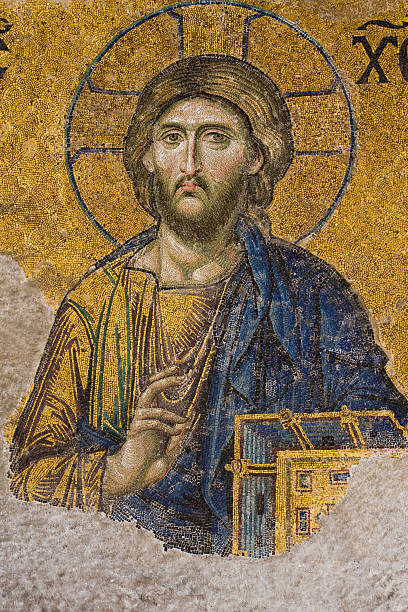 istock Mosaic Jesus Christ figure 147087017
