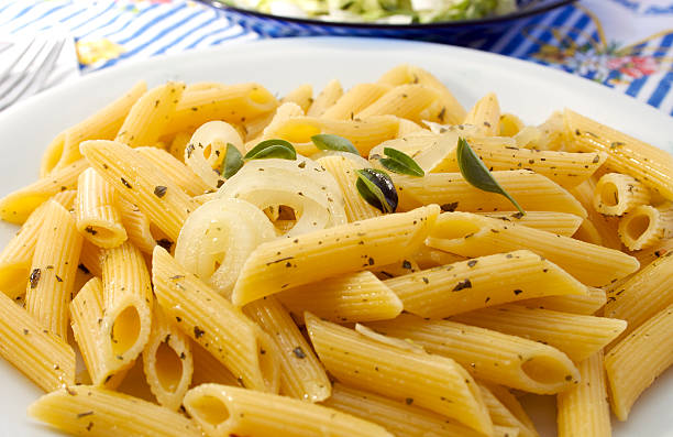 istock Pasta garlic and oil 147087043