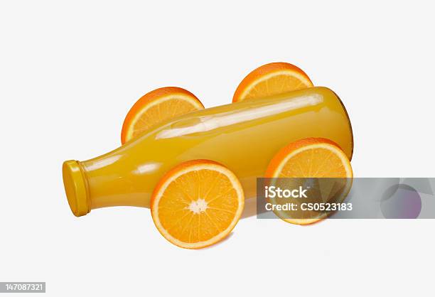 Orange Car Stock Photo - Download Image Now - Car, Fruit, Ingredient