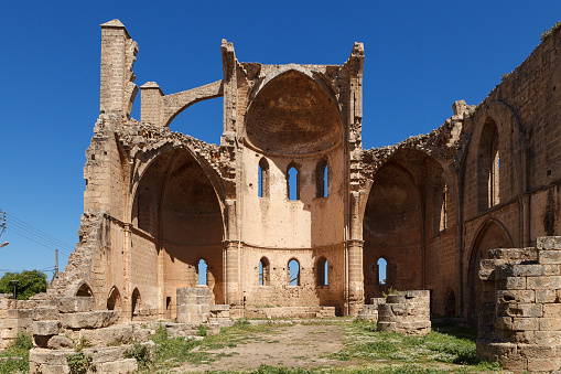 Ruins of the St George of the Greeks Church. Famagusta, Cyprus