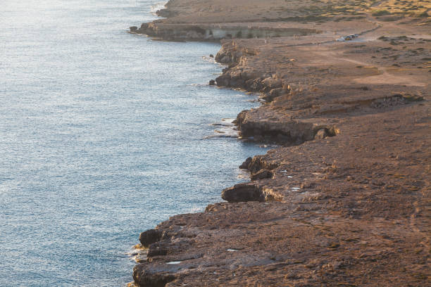 istock Cape Greko national park view. Rocks, hills, meadows and sea coast. 1470879442
