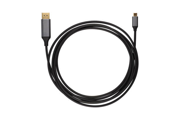 istock USB C to HDMI cable adapter cable adapter thunderbolt. Compatible for Pc, Laptop, Android Phone, Iphone, MacBook and ChromeBook Etc 1470879524