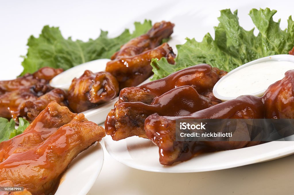 Asas de Chicken - Royalty-free Alimentação Não-saudável Foto de stock