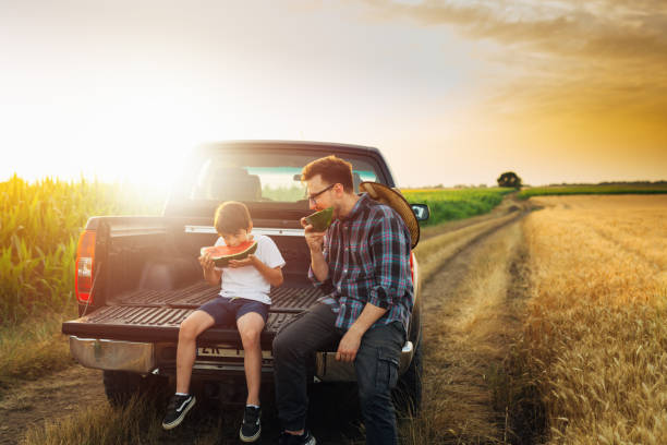 istock father and son outdoor on field 1470882709