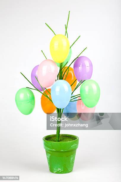 Easter Egg Tree Stock Photo - Download Image Now - Animal Egg, Blue, Brown