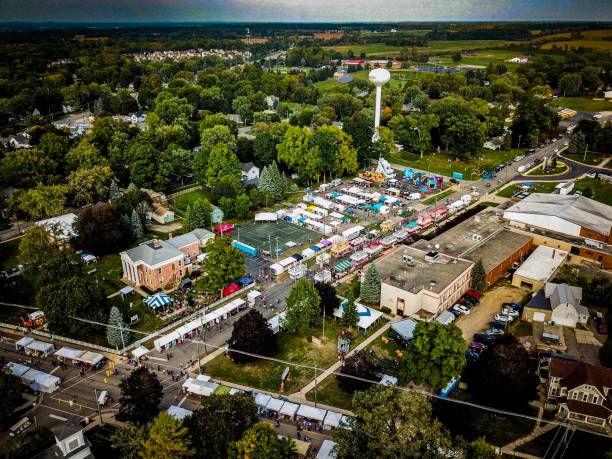 istock Festival in a small town 1470886147