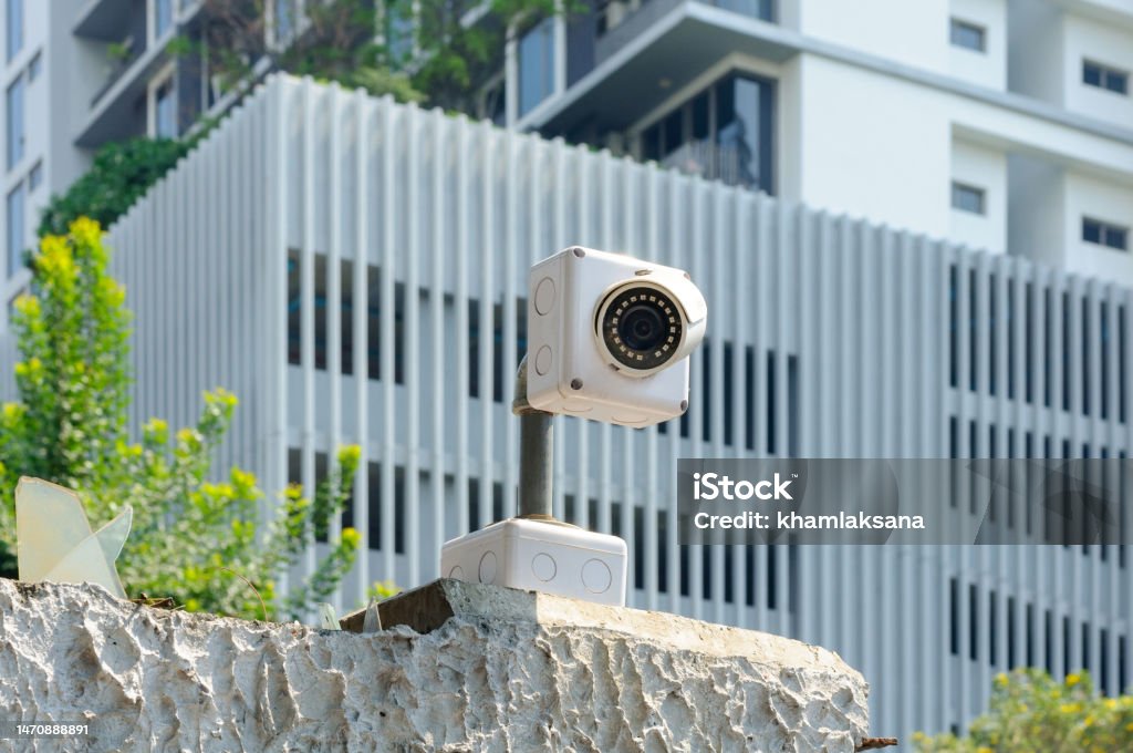Cctv Camera Home Security System Stock Photo - Download Image Now ...