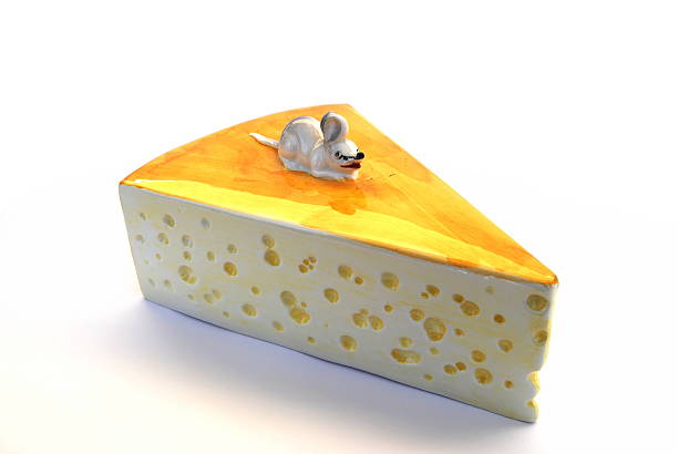 Cheese holder stock photo