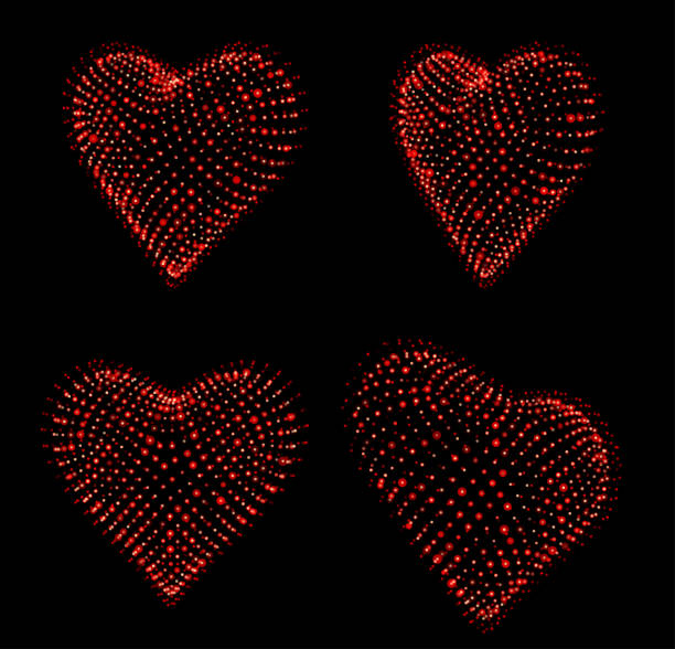 istock set of vector bulk hearts for medicine and holiday 1470890287