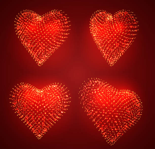 istock set of vector bulk hearts for medicine and holiday 1470890312